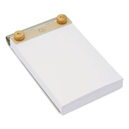 Exacompta FAF Desk Pad - 4" x 6-1/4", Dot Grid, open