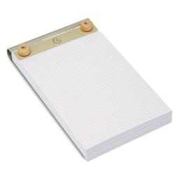Exacompta FAF Desk Pad - 4-1/4" x 7-1/4", Dot Grid, open