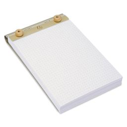 Exacompta FAF Desk Pad - 5-3/10" x 8-1/4", Dot Grid, open