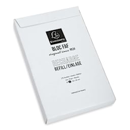 Exacompta FAF Desk Pad Refill - 4" x 6-1/4", Blank