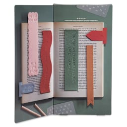 Pikkii Personalized Bookmarks DIY Kit, open packaging