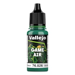 Vallejo Game Air Acrylic Airbrush Paint - Jade Green, 18 ml Bottle