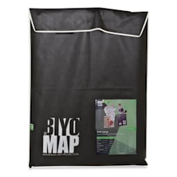 Biyomap Reusable Art Storage Bag - 43.3" x 51.2", White Border