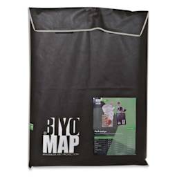 Biyomap Reusable Art Storage Bag - 51.2" x 63", Gray Border