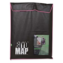 Biyomap Protective Cover - 19.7" x 23.6", Pink Border