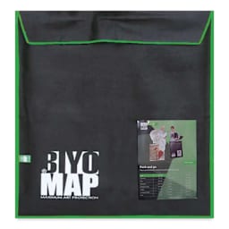 Biyomap Reusable Art Storage Bag - 41.3" x 41.3", Brilliant Green Border
