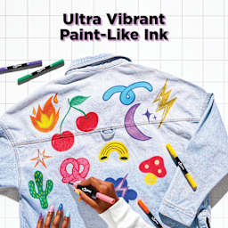 Ultra Vibrant Paint-Like Ink
