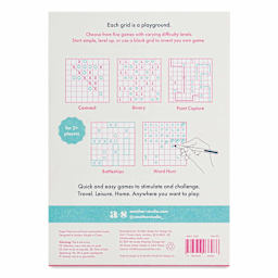 Another Studio Play Pad - 12-1/2 cm x 18 cm, Dot Grid, back of pad