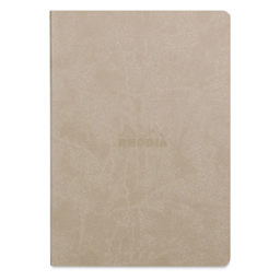 Rhodia Sewn Spine Rhodiarama Notebook - 5-1/2" x 8-3/4", Beige