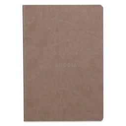 Rhodia Sewn Spine Rhodiarama Notebook - 5-1/2" x 8-3/4", Taupe