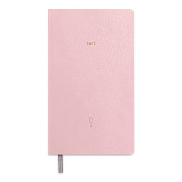 Leuchtturm1917 Quarterly Daily Planner 2027 - 3-1/2" x 6", Rose, Set of 4, Light Rose Planner