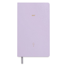 Leuchtturm1917 Quarterly Daily Planner 2027 - 3-1/2" x 6", Rose, Set of 4, Lilac Planner