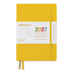 Leuchtturm1917 Colorful Seasons Planner Edition 2027 - 5.7" x 8.3", Yellow