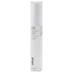 Cricut Permanent Smart Label Writable Vinyl - White, 13" x 3 ft, Roll inside of the packaging