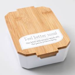 Cricut Smart Label Dissolvable Paper, label on cutting board