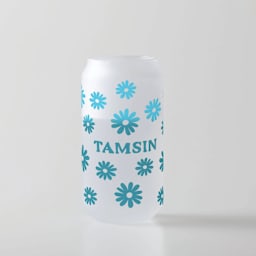 Cricut Cold Color-Changing Permanent Vinyl - Blue/Turquoise, 12" x 24" finished example