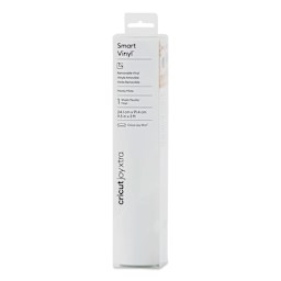 Cricut Joy Xtra Removable Smart Vinyl - White, 9-1/2" x 3 ft front of packaging