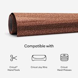 Cricut Joy Xtra Prismatic Glitter Smart Iron-On Heat-Transfer Vinyl - Sea Sparkle Sampler compatible with