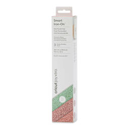 Cricut Joy Xtra Prismatic Glitter Smart Iron-On Heat-Transfer Vinyl - Sea Sparkle Sampler front of packaging