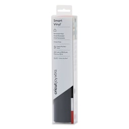Cricut Joy Xtra Permanent Smart Vinyl - Elegance Sampler, 9-1/2" x 12", Set of 3 front of packaging