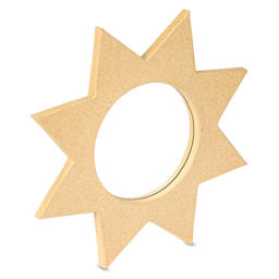 DecoPatch Paper Mache Mirror - Star, 8-1/4" x 8-1/4" x 2"