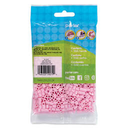 Perler Fused Bead Bag - Light Pink, Pkg of 1000 - back of packaging