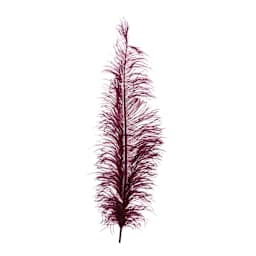 John Bead Ostrich Spad Feather - Eggplant - upright