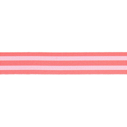 RIBBN STRP 25MMX3M NEON PNK/WH