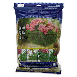 SuperMoss Preserved Topa Moss - back of packaging