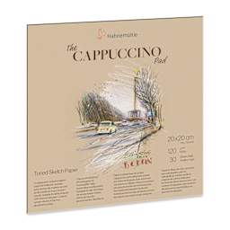 Hahnemühle The Cappuccino Sketch Pad - 7.9" x 7.9", 30 Sheets, 120 gsm