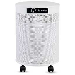 Airpura R600 Air Purifier - White, front view. 