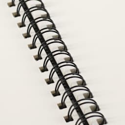 Strathmore 300 Series Watercolor Hardcover Wirebound Art Book - 8-1/2" x11", close up