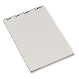 Fabriano Storia Wirebound Drawing Pad - 12" x 16", 180 lb, 30 Sheets, open