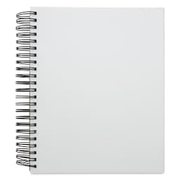 Bee Inspired Wirebound Mixed Media Artist Pad - 9" x 12", 80 Sheets, open