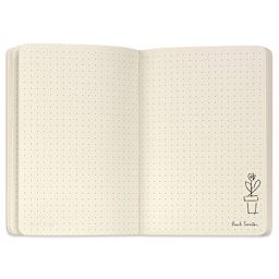 Caran d'Ache Paul Smith Notebook - 4.13" x 5.83", open showing pages
