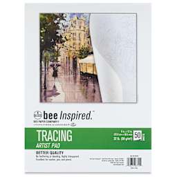 Bee Inspired Tracing Pad - 9" x 12", 50 Sheets, front cover