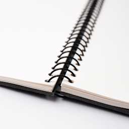 Blackwing Spiral Notebooks, close-up of paper