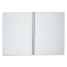 Blackwing Spiral Notebook - Ruled, 8-1/4" x 11-3/4", open