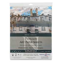 Stillman & Birn Nova Series Toned Art Paper - Grey, 11" x 14", front of the packaging