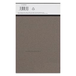 Canson Graduate Black Drawing Pad - 5-1/2" x 8-1/2", back cover