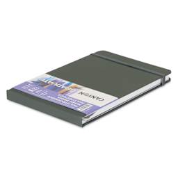 Canson Graduate Mixed Media Book - 8-1/2" x 5-1/2" White paper pad laid flat