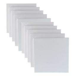 Art Alternatives Classic Cotton Stretched Canvas, Studio, .75 in Profile, 16 in x 16 in