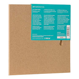 Art Alternatives MDF Panel - 6" x 6", back of packaging