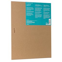 Art Alternatives MDF Panel - 12" x 16", back of packaging