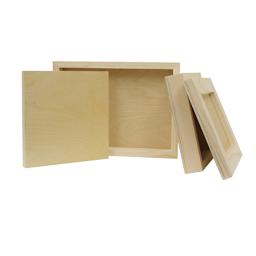 Art Alternatives Studio Wood Panel, .75 in Profile, 4 in x 4 in