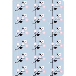 Rico Design Sakura Orange/Blue Set - Dotted, 2 Books/Pkg., A5 (5.7" x 8.3")