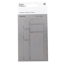 Journaling Stencils Rectangles