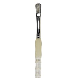 Royal Brush Soft Grip White Taklon, Fitch, Size 1/4"