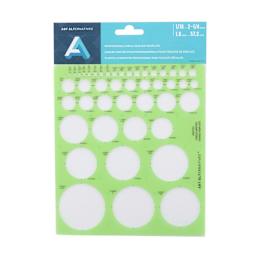 Art Alternatives Drafting Template - Circle Master #1 front of packaging
