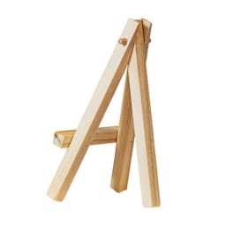 Hello, Artist! Mini Easel, Pkg of 15, 5” x 3”, single easel